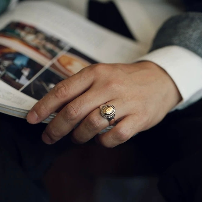 Yusuke Kosaka Works “Lotus” Gold Top Ring