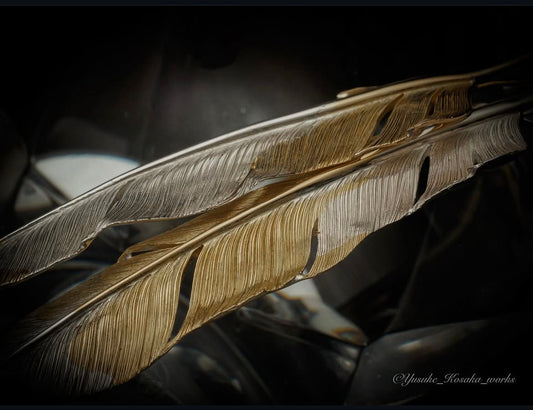 Yusuke Kosaka Works “Harmony” Feather Pendant
