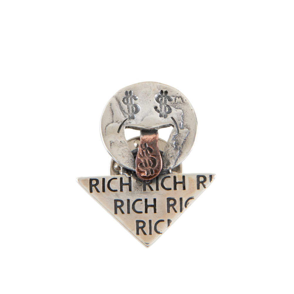 North Works N-662 RICH COIN Pin Badge
