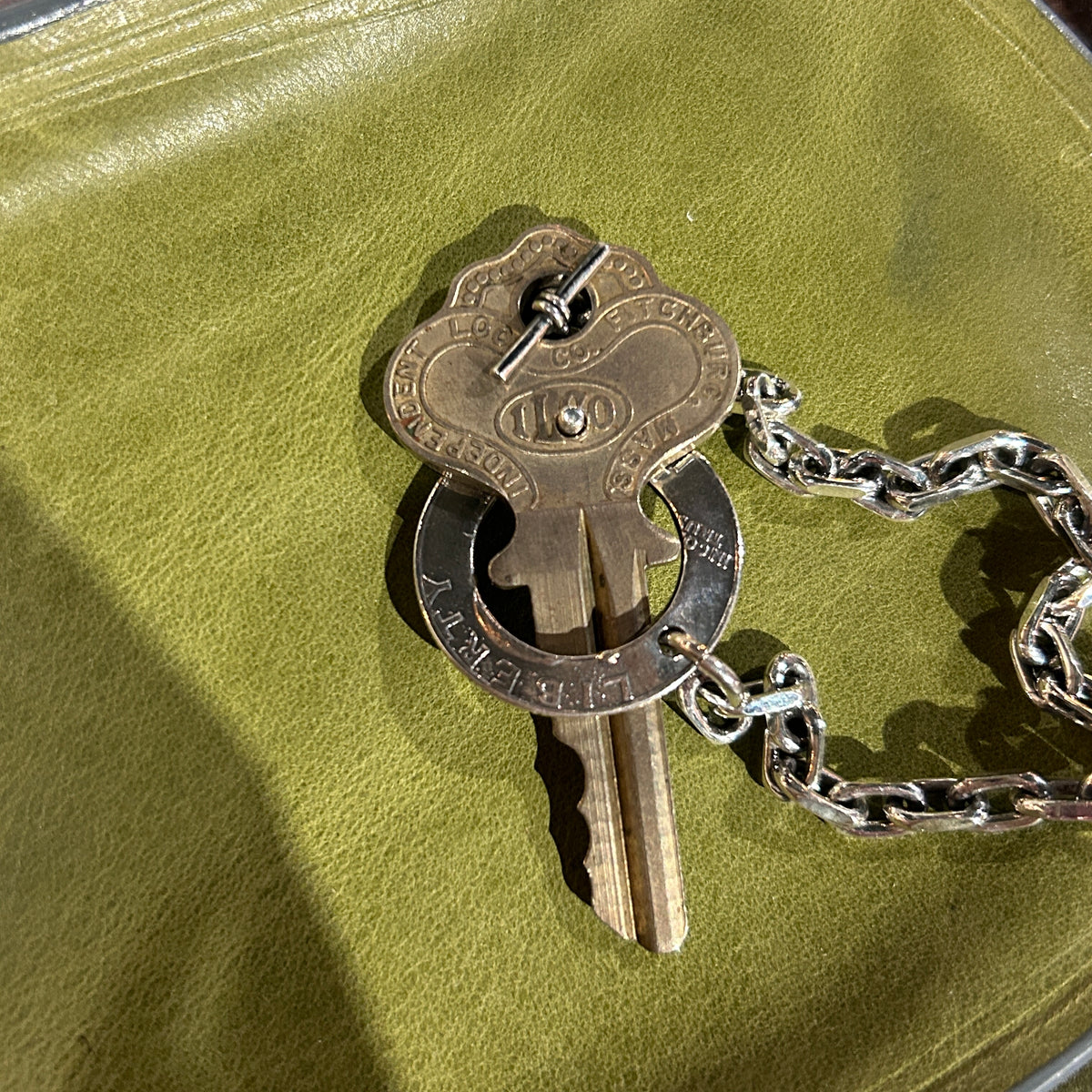 North Works Vintage Key & Sterling Silver Bracelet product image