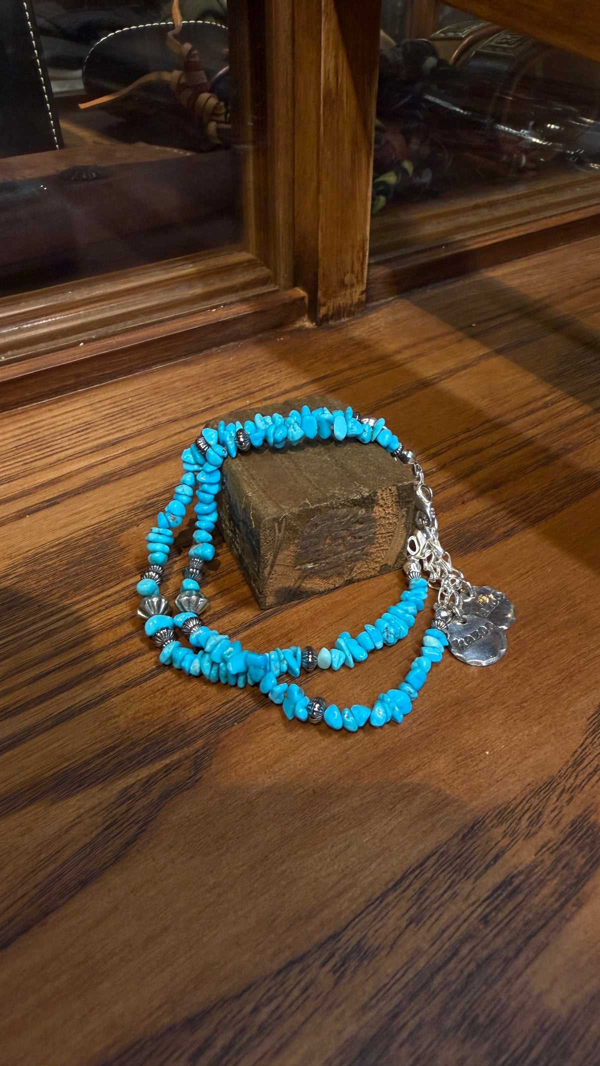 Turquoise Bracelet | Handmade Silver Jewelry | ALLY