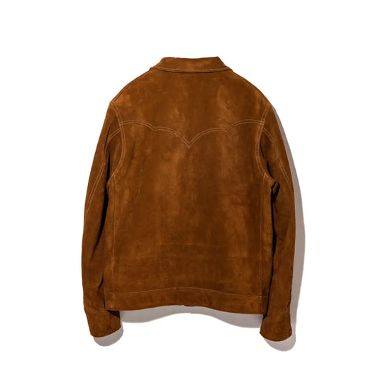 Y’2 LEATHER WJ-07 steer roughout and saddle horse Western jacket