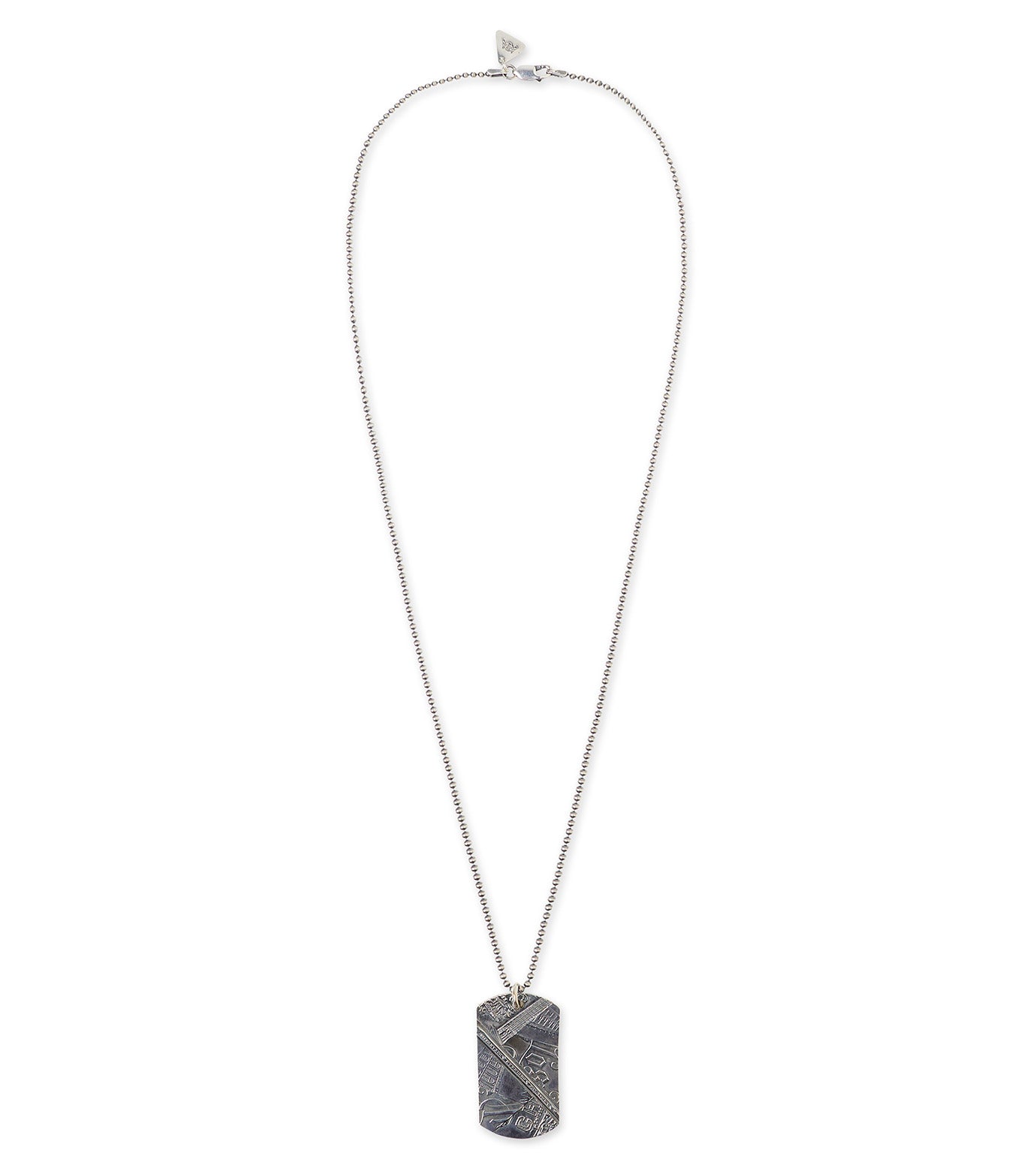 Blind Man Togs] Mosaic Dog Tag necklace – ALLY Jewellery