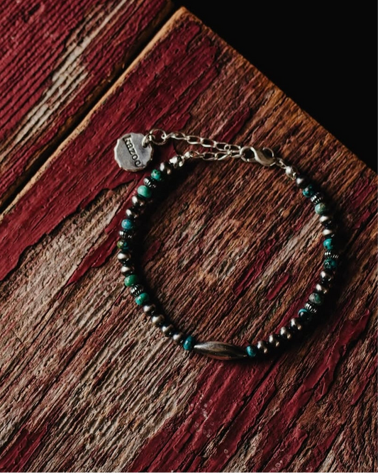 Turquoise Bracelet | Handmade Sterling Silver Jewelry | ALLY Jewellery