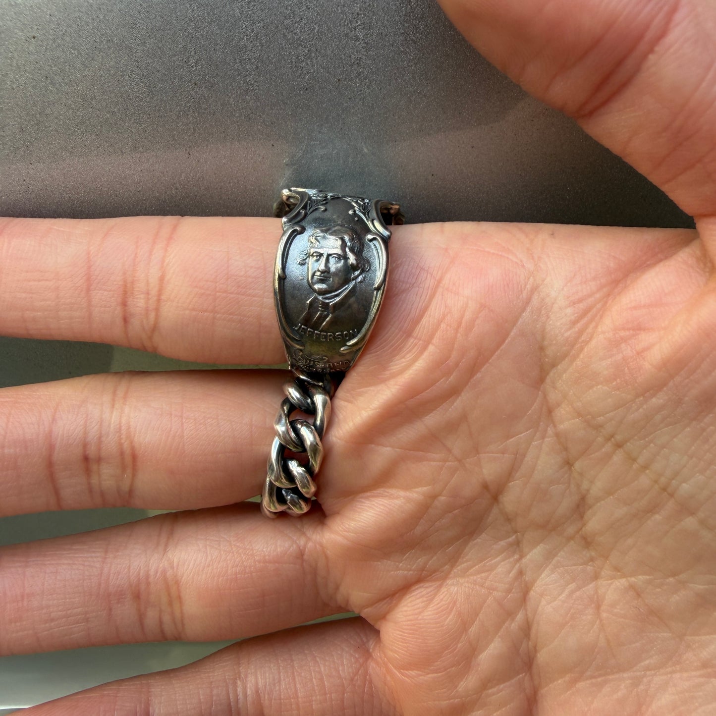 BLIND MAN TOGS Plate & Chain Ring