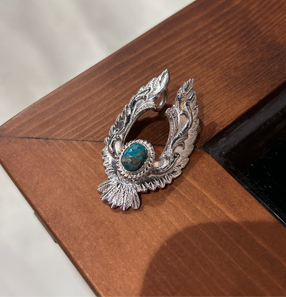 [Dear Blossom] Turquoise Eagle Pendant