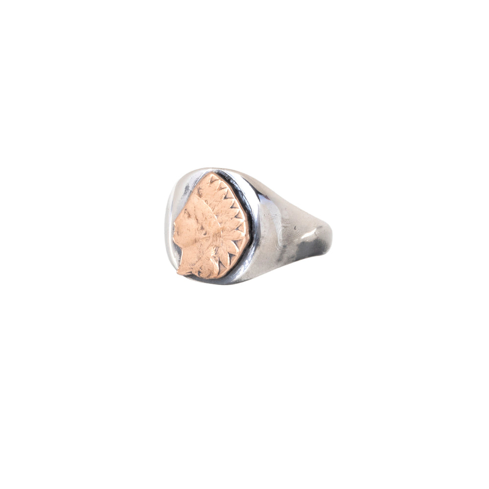 North Works Vintage Coin Ring E-079