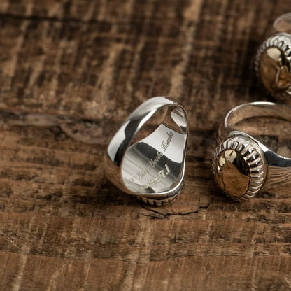 [Yusuke Kosaka Works] “Lotus” Gold top Ring