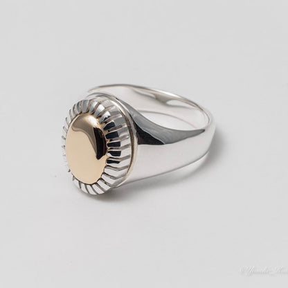 [Yusuke Kosaka Works] “Lotus” Gold top Ring