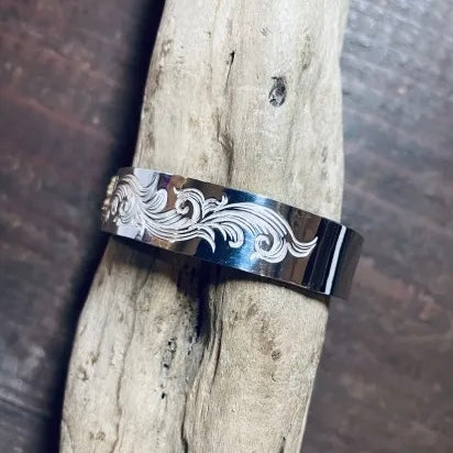 [Dear Blossom] 18k gold Arabesque Bangle B-020