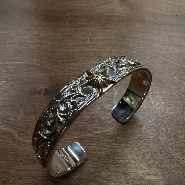 [Dear Blossom] 18k Star Arabesque Bangle