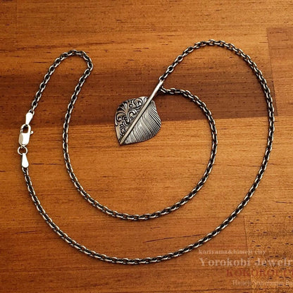 [Jinny’s] Baby Feather pendant Necklace