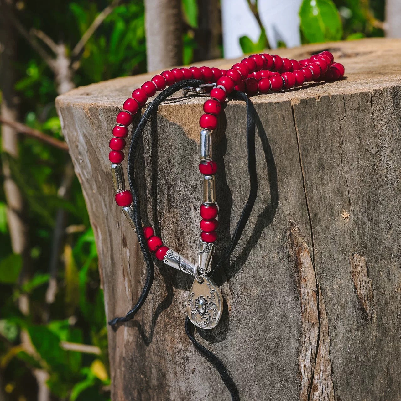 [Mt. Hill] Nugget Top Beads Necklace