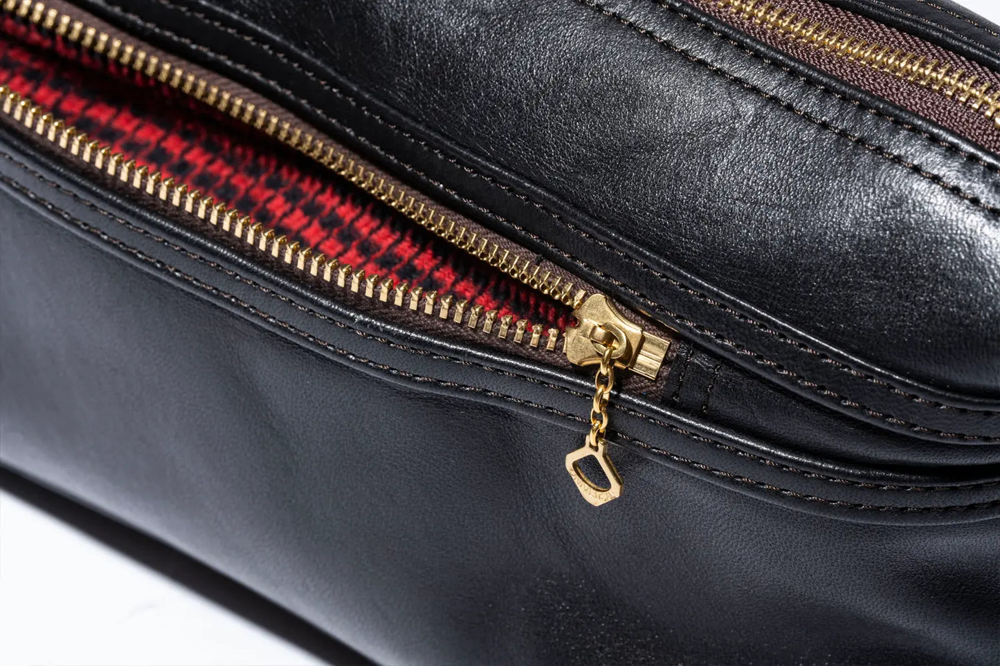 Y2 LEATHER ANILINE STEER WAIST BAG