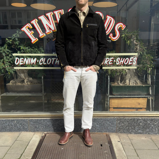 [Y’2 Leather] TR-65 Steer Roughout Single Riders Jacket