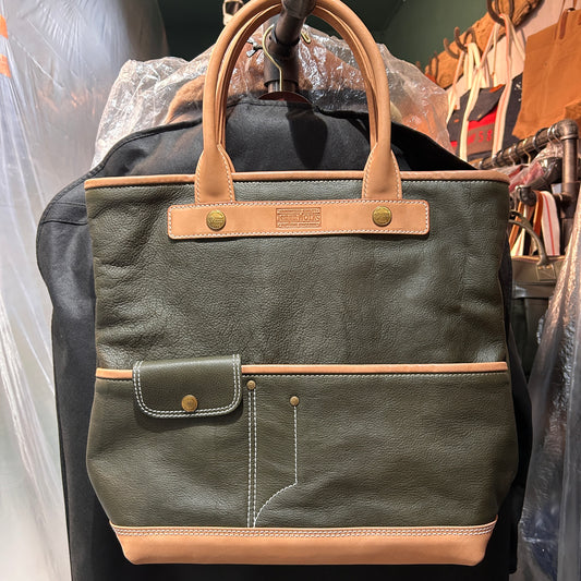 [Tenjin Works] Leather Tote Bag