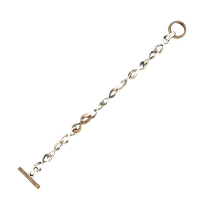 [North Works] Two-Tone Twisted Bracelet