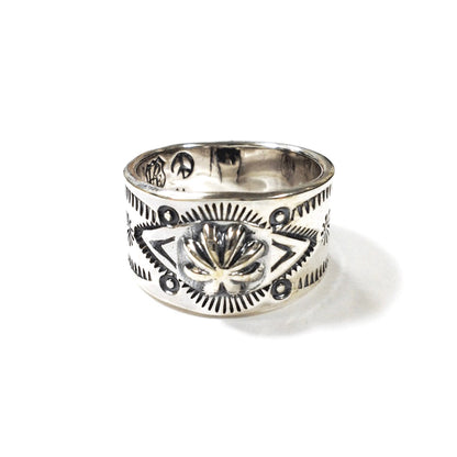 [North Works] Flower Shell Ring W-021