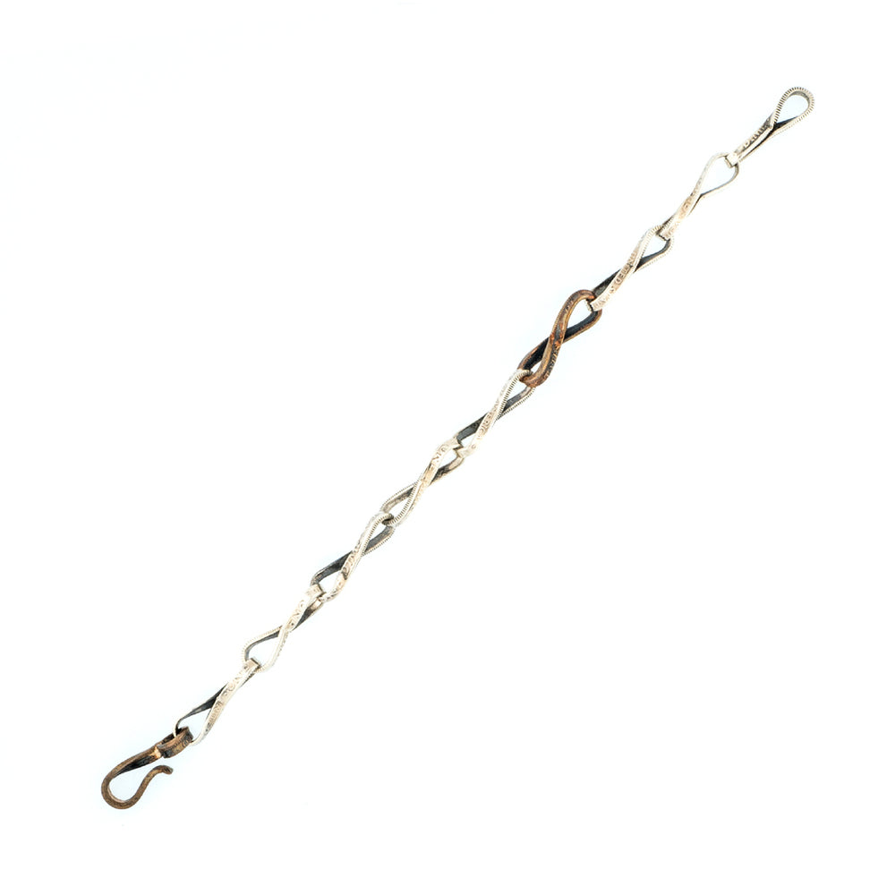 North Works Twisted Coin Bracelet E-046