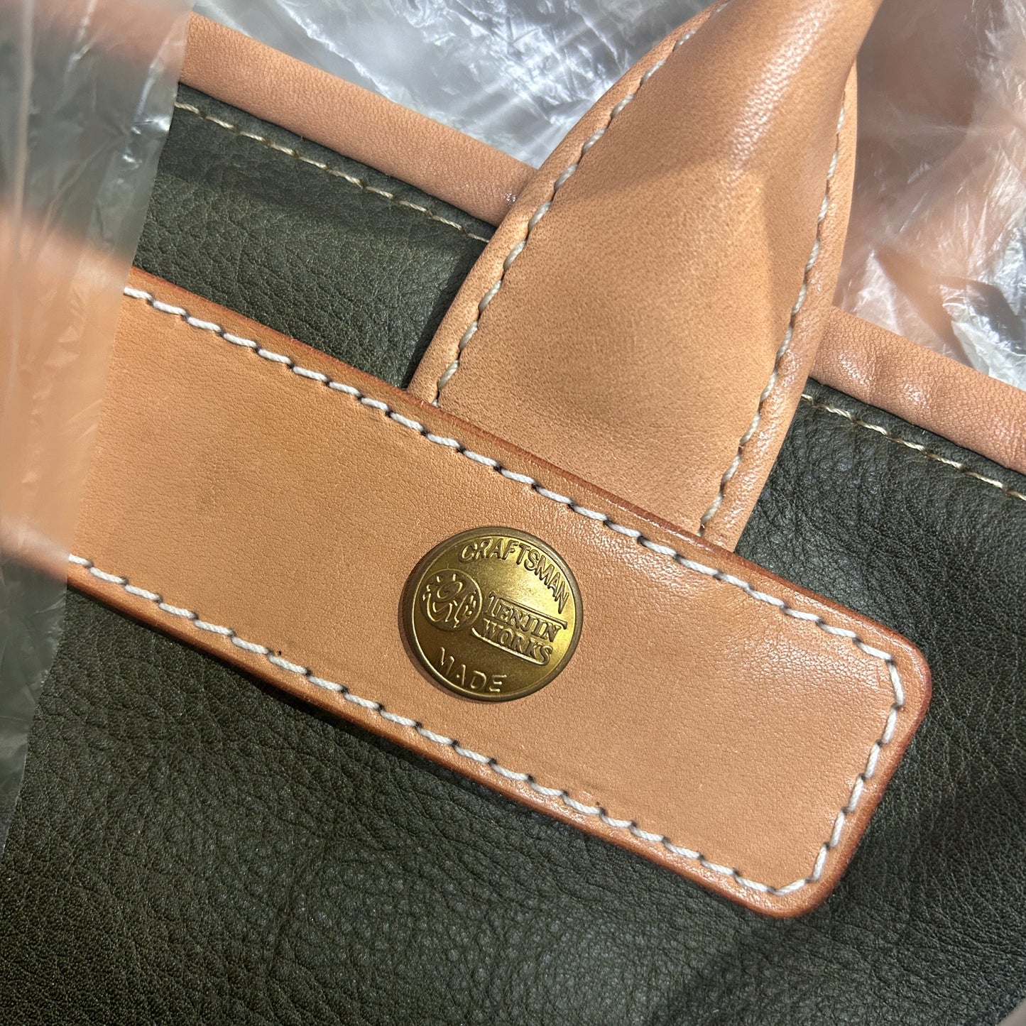 [Tenjin Works] Leather Tote Bag