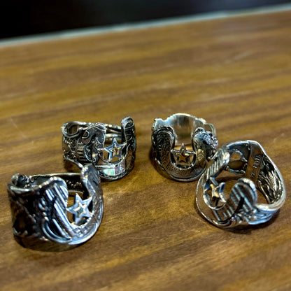 [Blind Man Togs] Horseshoe Star Ring
