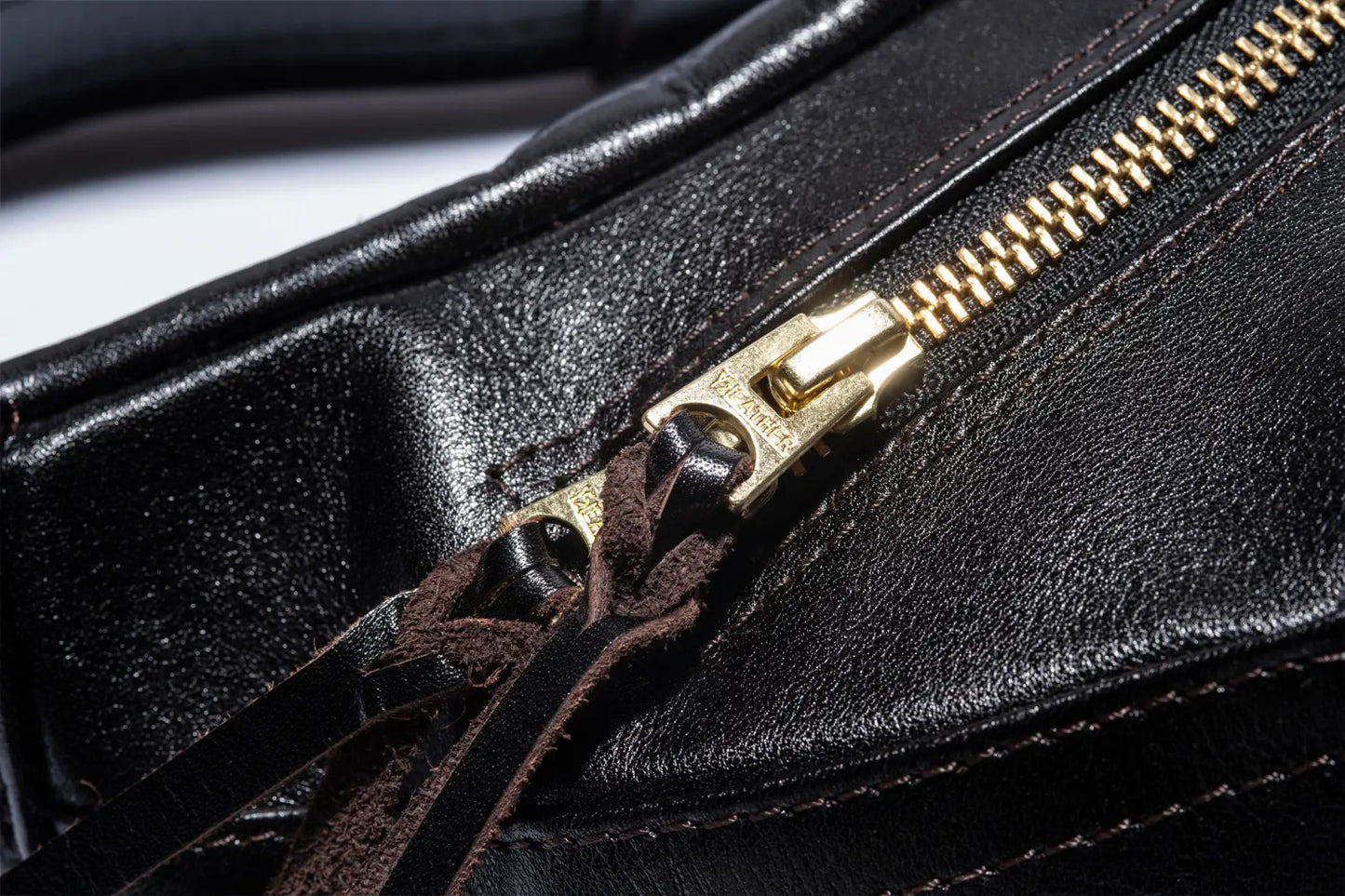 Y2 LEATHER ANILINE STEER WAIST BAG