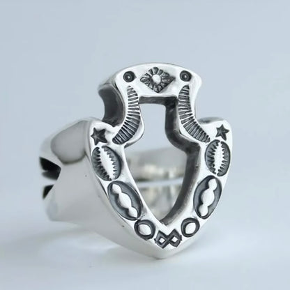 [Mt.hill] Arrow Signet Ring- 925 Sterling Siver/ Artisan Jewellry