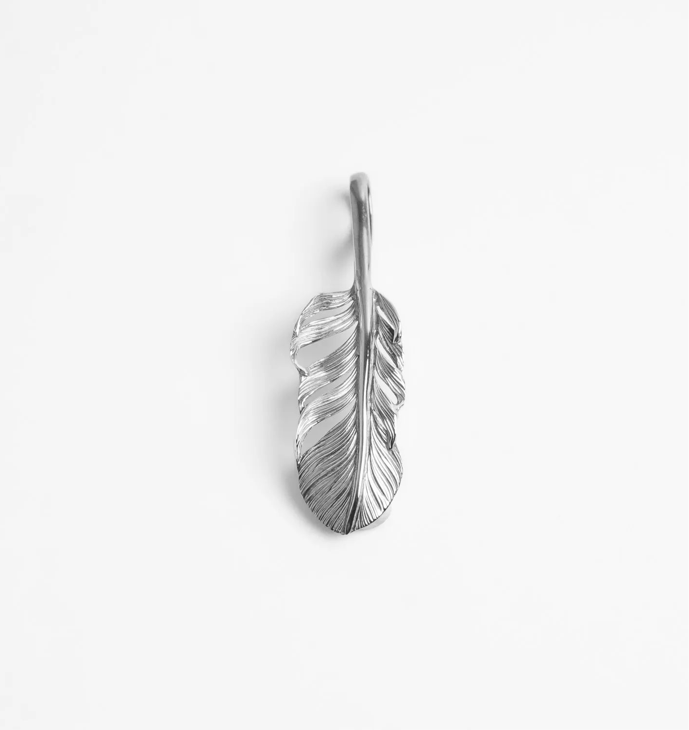 [Yusuke Kosaka] "Follow" mini Silver Feather Pendant