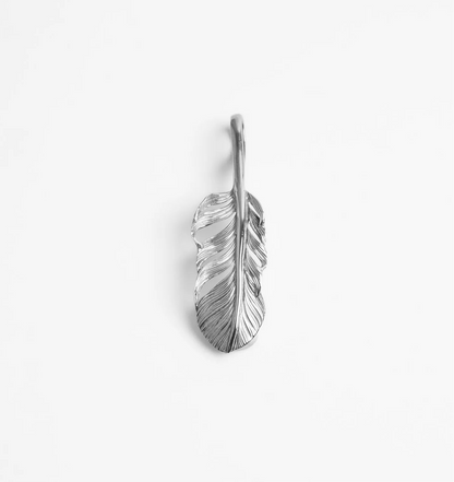[Yusuke Kosaka] "Follow" mini Silver Feather Pendant