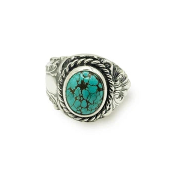 [Blind Man Togs] Turquoise Spoon Ring