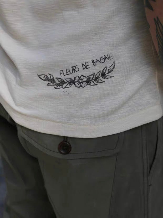 [Fleurs de Bagne] T-shirt “Le Vice Dans La Peau