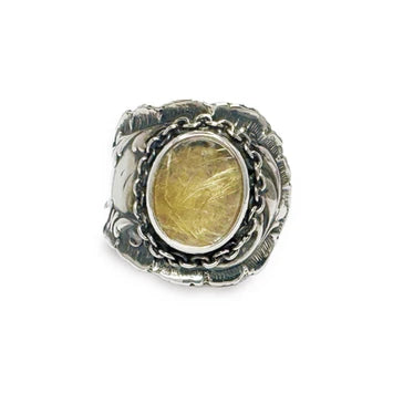[Blind Man Togs] Rutile Spoon Ring