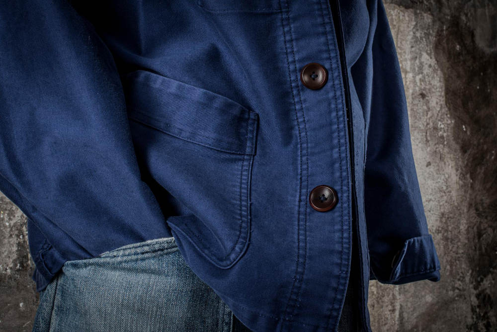 [Fleurs de Bagne] Moleskin Worker Jacket