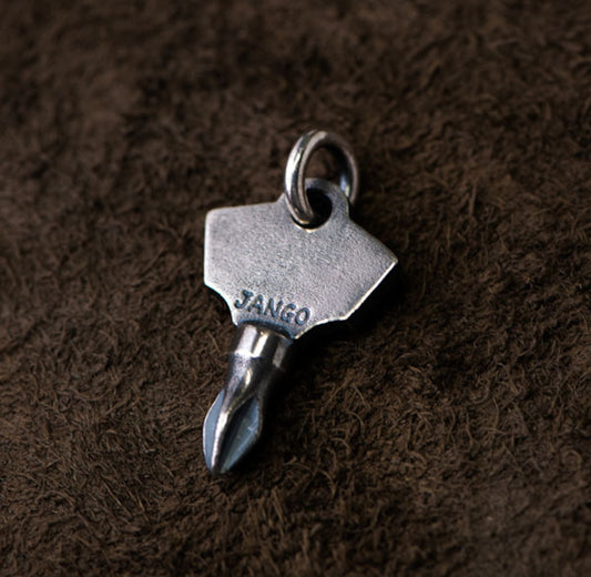 [Jango] Screw Driver Cross Slot pendant/necklace 925 silver