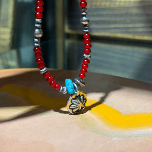 [卡祖笛] 阿波羅吊墜串珠手鍊