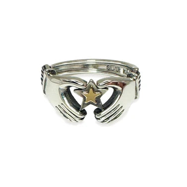 [BLIND MAN TOGS] Claddagh Ring Vintage Spoon Ring / Cutlery Jewelry