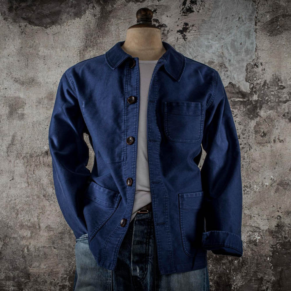 [Fleurs de Bagne] Moleskin Worker Jacket