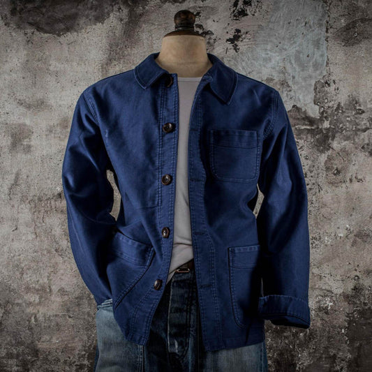 [Fleurs de Bagne] Moleskin Worker Jacket