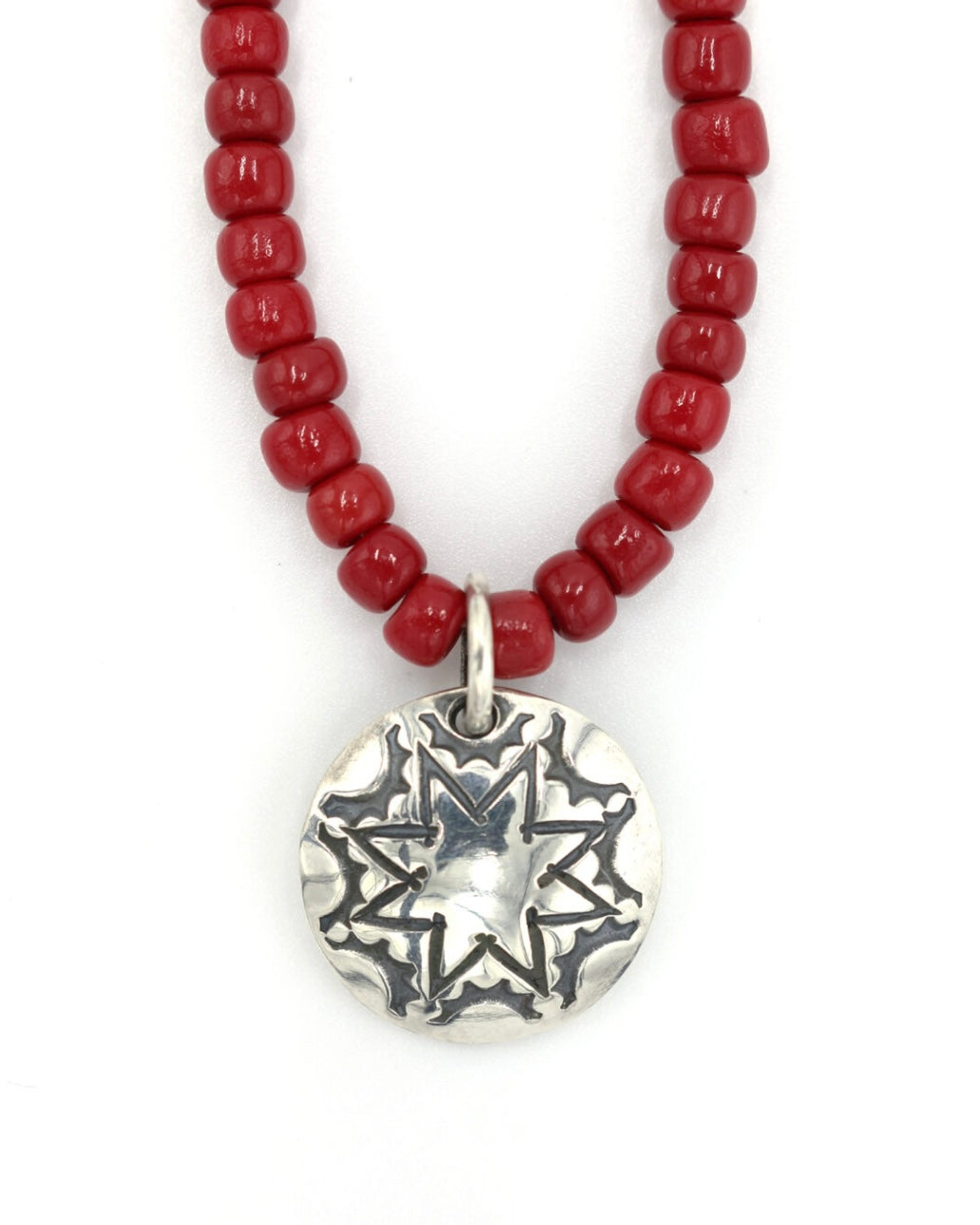 [Kazoo] “Blackberry” Red Beads Necklace