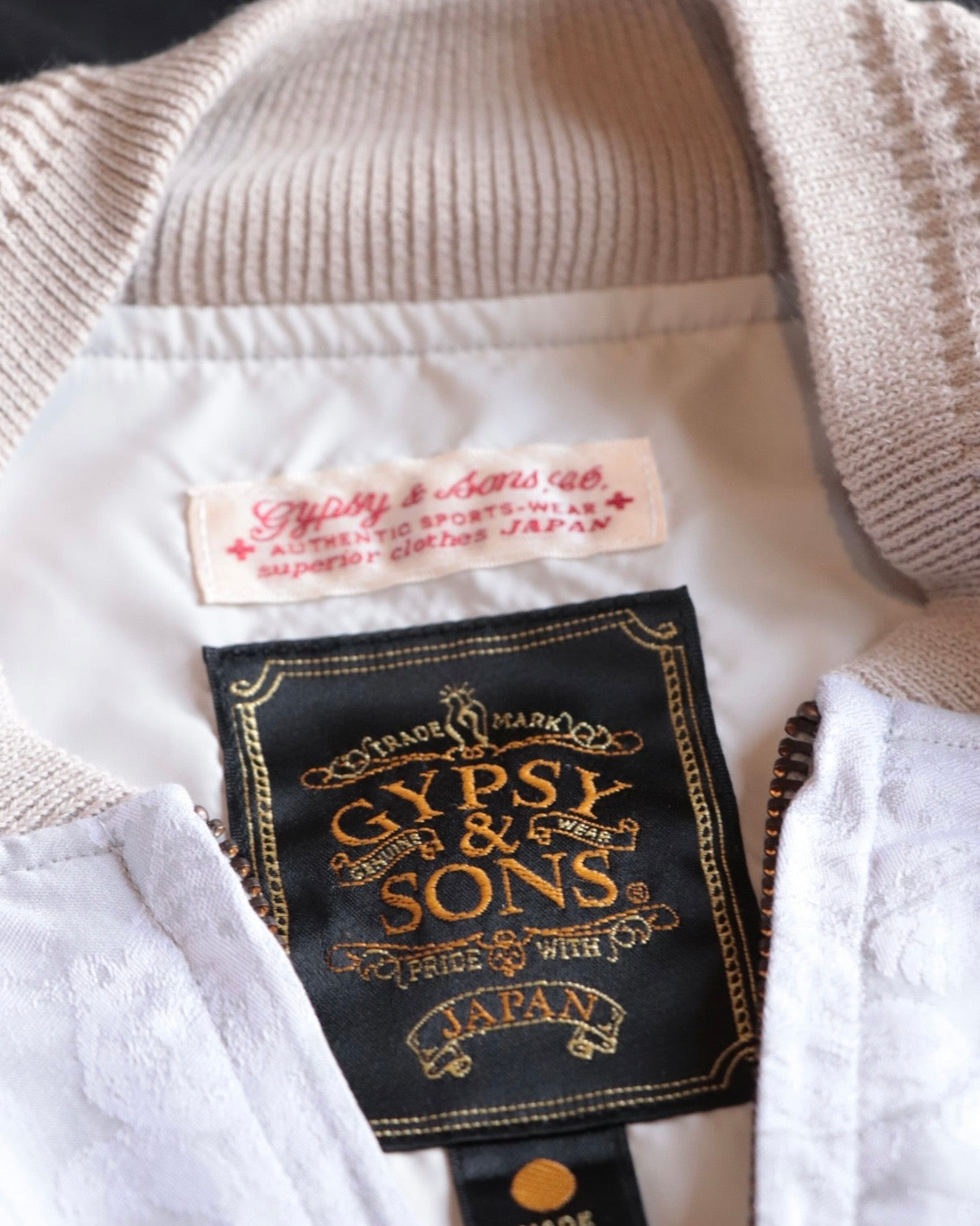 [Gypsy& Sons] Indigo Hundred Tiger Jacquard Souvenir Jacket