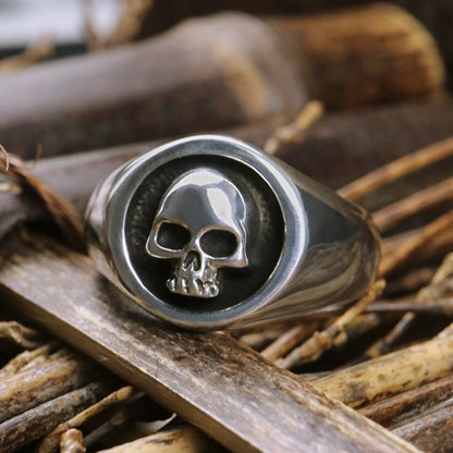 [JANGO] Skull Signet Ring