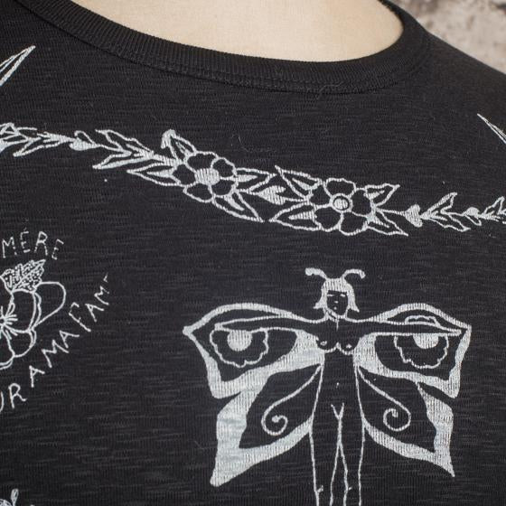 [Fleurs de Bagne] T-shirt “Le Vice Dans La Peau