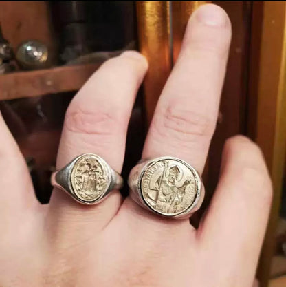 [KOPO METAL] Pope Signet Ring