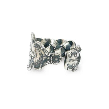 [BLIND MAN TOGS] Lace Ring | Vintage Sterling Silver Spoon Remade Ring