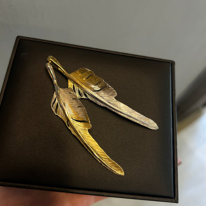 [Yusuke Kosaka] "Go Well" Silver Feather Pendant