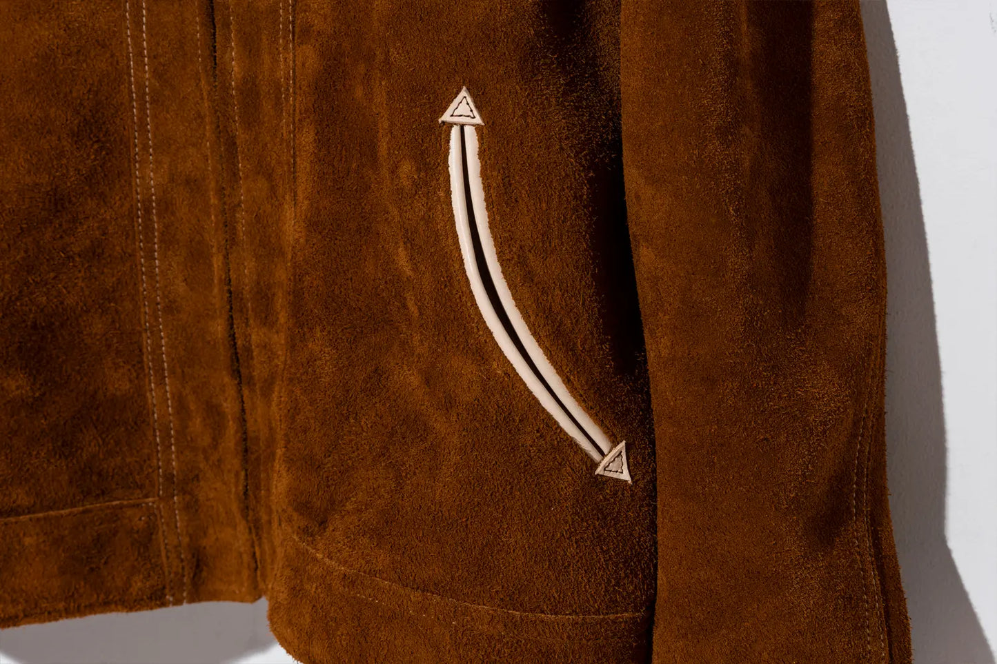 [Y’2 Leather] WJ-07 Steer Roughout & Saddle Horse Western Jacket