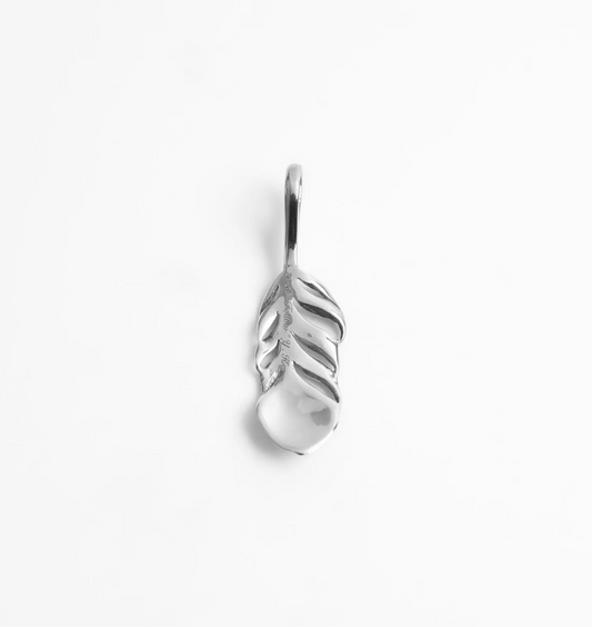 [Yusuke Kosaka] "Follow" mini Silver Feather Pendant