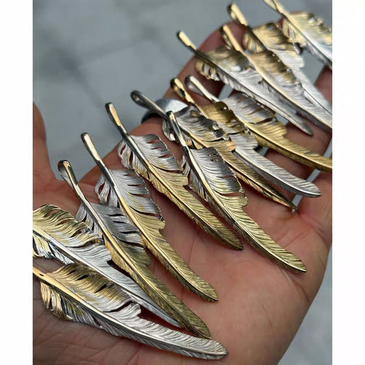Yusuke Kosaka Works 小坂雄介 Go well Feather Pendant