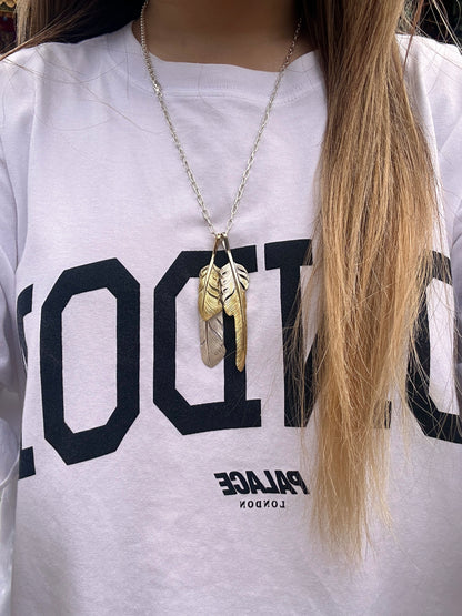 [Yusuke Kosaka] "Go Well" Silver Feather Pendant