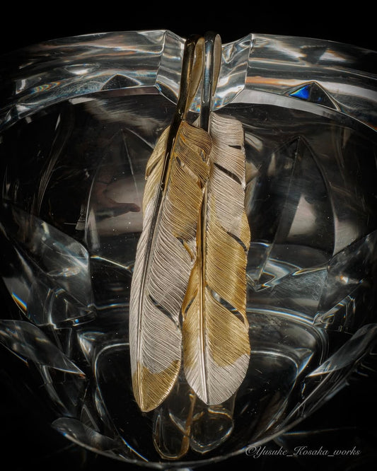 [小坂祐介作品] 和諧羽毛吊墜